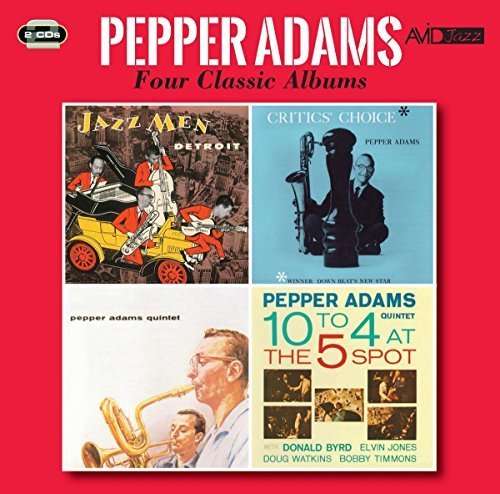 Cover for Pepper Adams · Four Classic Albums (CD) (2022)