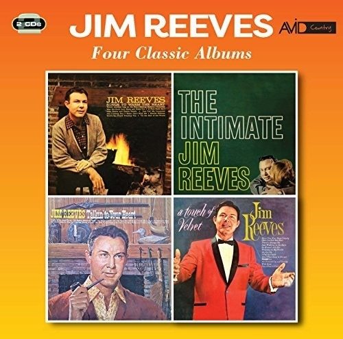 Cover for Jim Reeves · Four Classic Albums (CD) (2018)