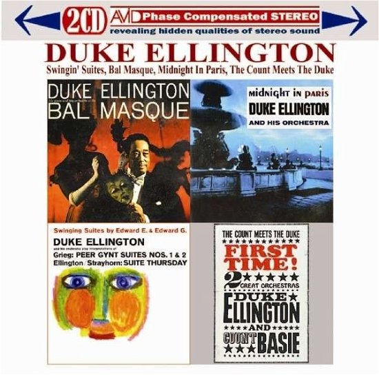 Four Classic Albums (Swinging Suites / At The Bal Masque / Midnight In Paris / The Count Meets The Duke First Time!) - Duke Ellington - Musiikki - AVID - 5022810709428 - maanantai 30. maaliskuuta 2015