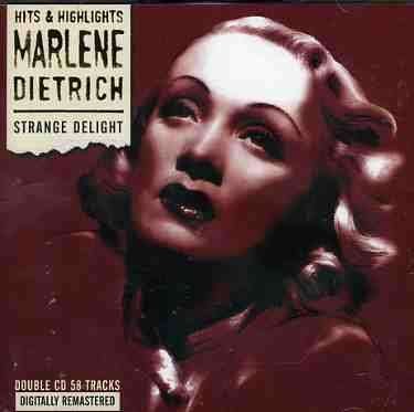 Strange Delight - Marlene Dietrich - Musiikki - BLUE ORCHID - 5023693310428 - perjantai 29. marraskuuta 2019