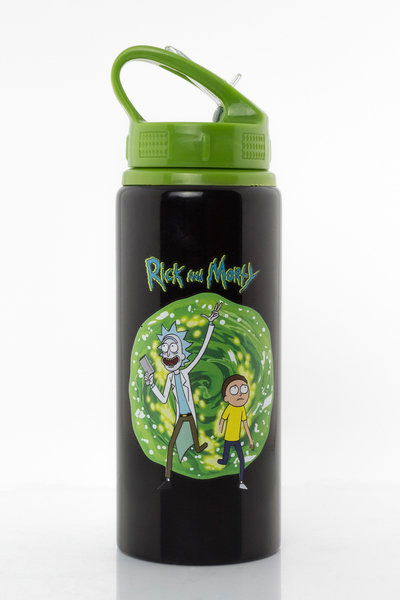 RICK & MORTY - Aluminium Drink Bottles 700 ml - Po - Borraccia Alluminio 700 Ml - Merchandise - AMBROSIANA - 5028486377428 - 7. Februar 2019