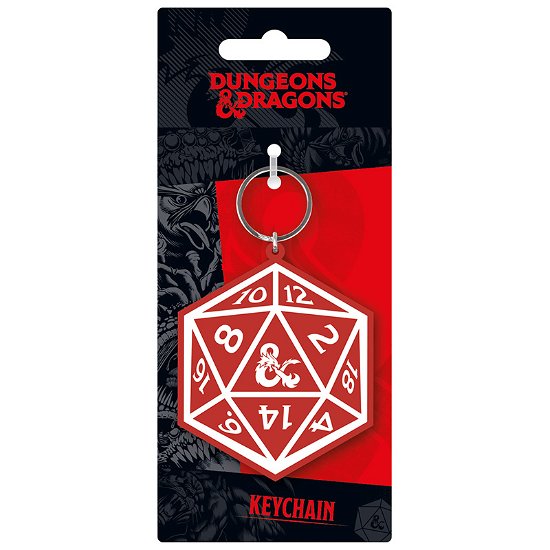 Cover for Dungeons &amp; Dragons · Dungeons &amp; Dragons (Dice) Pvc Keychain (MERCH)