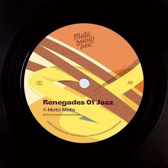 Cover for Renegades Of Jazz · Moto Moto / Zebra Talk (LP) (2023)