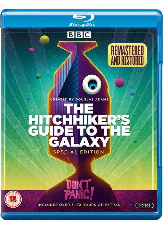Cover for Hitchhikers Guide to the Galaxy Spec · The Hitchhikers Guide To The Galaxy - Special Edition - The Complete Mini Series (Blu-ray) [Anniversary edition] (2018)