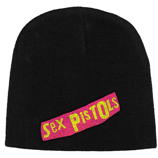 The Sex Pistols Unisex Beanie Hat: Logo - Sex Pistols - The - Produtos - PHM - 5055339789428 - 28 de outubro de 2019