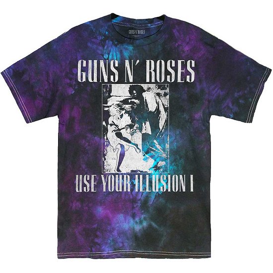 Guns N' Roses Unisex T-Shirt: Use Your Illusion Monochrome (Wash Collection) - Guns N Roses - Merchandise -  - 5056561013428 - 