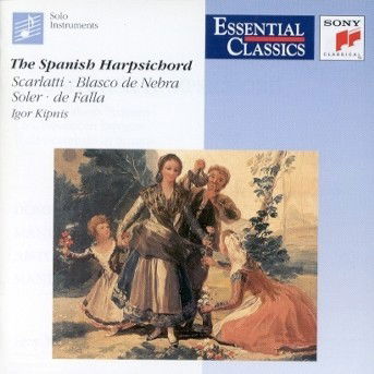 Cover for Igor Kipnis · Spanish Harpsicbord (CD)