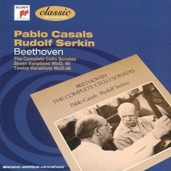 Cover for Casals Pablo · Pablo Casals Plays the Beethoven Cello Sonatas (CD)
