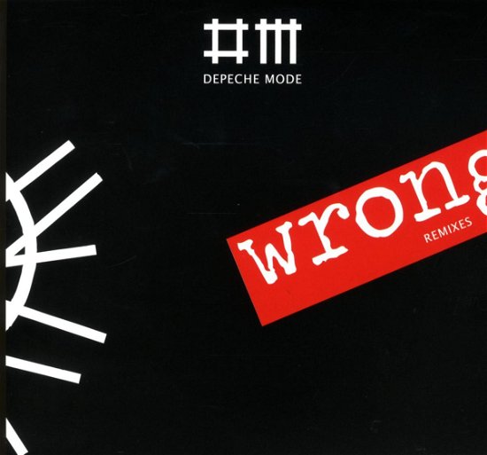 Cover for Depeche Mode · Wrong (SCD) (2010)