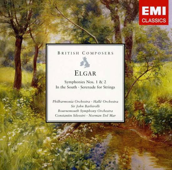 Cover for Elgar · Symphonies 1 and 2 (CD) (2009)