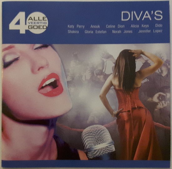 Cover for 40 Hits Incontournables · Divas (CD) (2024)
