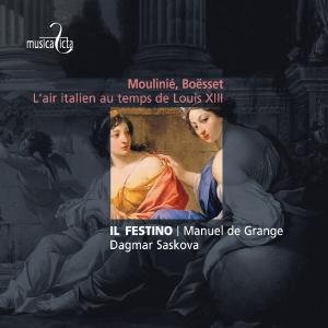 Cover for Moulinie / Bousset · L'air Italien Au Temps De Louis Xiii (CD) (2012)