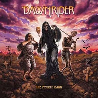The Fourth Dawn (Purple / Black Splatter Vinyl) - Dawnrider - Musikk - ALMA MATER - 5609330055428 - 3. juni 2022