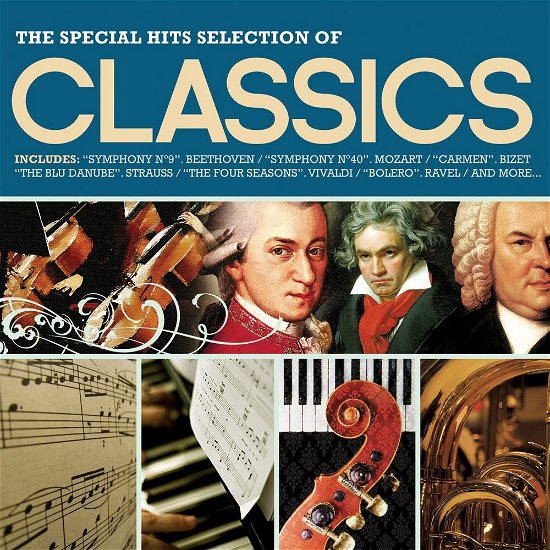 Cover for Various Artists · CLASSICS-Beethoven,Mozart,Strauss,Vivaldi,Ravel,Bizet,Wagner,Tchaikovs (CD) (2011)