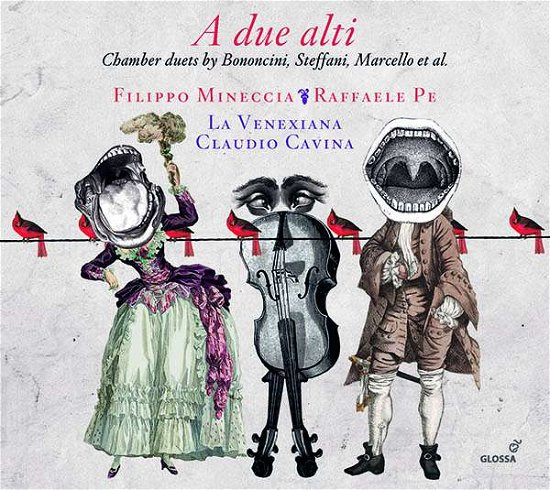 Cover for La Venexiana · A Due Alti (CD) (2017)