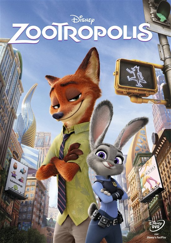 Cover for Zootropolis (DVD) (2016)