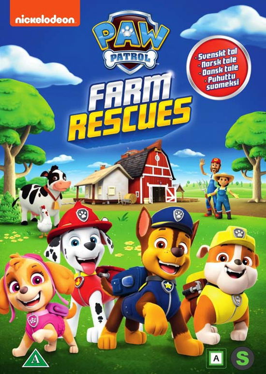 Paw Patrol S6 Vol4/scandi - Paw Patrol - Elokuva - Paramount - 8717418581428 - maanantai 31. toukokuuta 2021