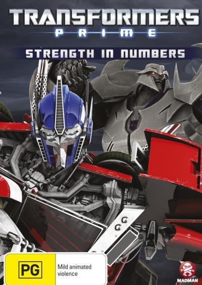 Transformers: Prime (Season 1 Vol 4) - Strength in Numbers - Transformers Prime - Film - MADMAN ENTERTAINMENT - 9322225098428 - 3. oktober 2012