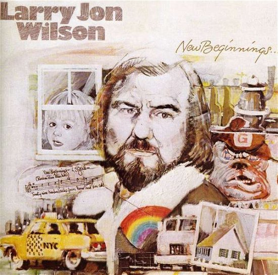 Cover for Larry Jon Wilson · New Beginnings / Let Me Sing My Song to You (CD) [Remastered edition] (2011)