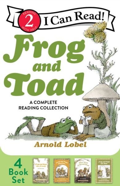 Cover for Arnold Lobel · Frog and Toad: A Complete Reading Collection: Frog and Toad Are Friends, Frog and Toad Together, Days with Frog and Toad, Frog and Toad All Year - I Can Read Level 2 (Paperback Bog) (2020)