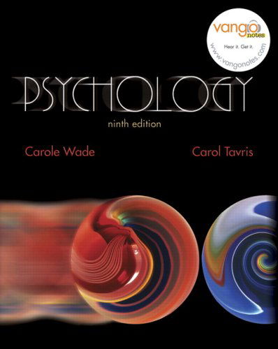 Cover for Carol Tavris · Psychology Value Pack (Includes Study Guide for Psychology  &amp; Cd-rom: Video Classics in Psychology ) (Inbunden Bok) (2007)