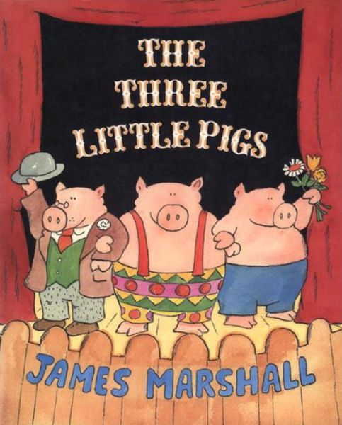 The Three Little Pigs - James Marshall - Books - Puffin Books - 9780140557428 - June 1, 1996