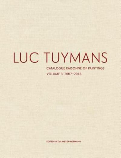 Cover for Eva Meyer-Hermann · Luc Tuymans (Hardcover Book) (2019)