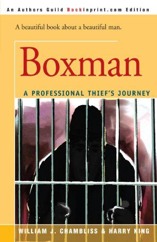 Cover for William Chambliss · Boxman: a Professional Thief's Journey (Pocketbok) (2004)