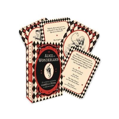 Cover for Pyramid · Alice in Wonderland - A Card and Trivia Game: 52  illustrated cards with games and trivia inspired by classics (Flashkort) (2023)