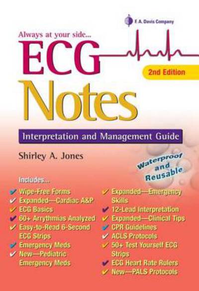 Cover for Shirley A. Jones · ECG Notes (Paperback Book) (2009)