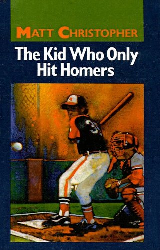 Cover for Matt Christopher · The Kid Who Only Hit Homers (Matt Christopher Sports Series for Kids (Prebound)) (Hardcover Book) (1986)