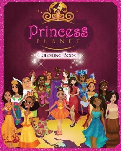 Cover for Israel Cook · Princess Planet Coloring Book (Paperback Bog) (2015)