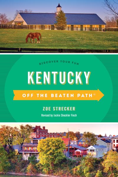 Cover for Jackie Sheckler Finch · Kentucky Off the Beaten Path®: Discover Your Fun - Off the Beaten Path Series (Paperback Book) [Eleventh edition] (2023)