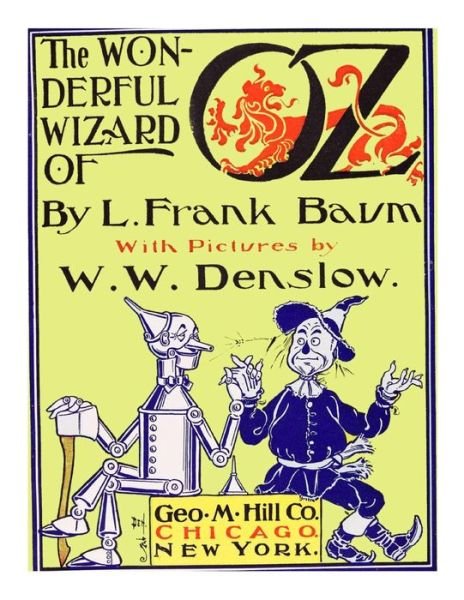 Cover for L Frank Baum · The Wonderful Wizard Of Oz [Illustrated] (Pocketbok) (2014)