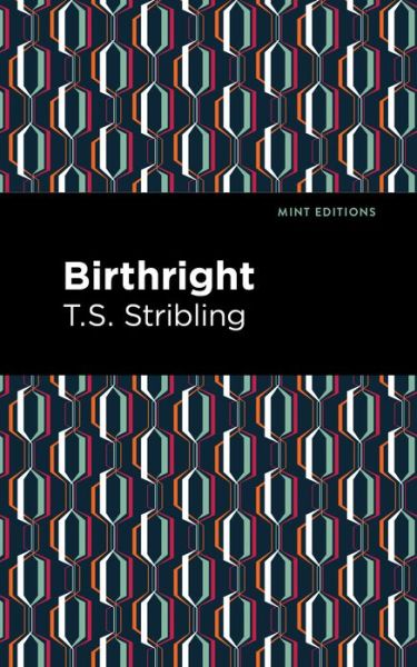 Cover for T. S. Stribling · Birthright - Mint Editions (Paperback Book) (2021)