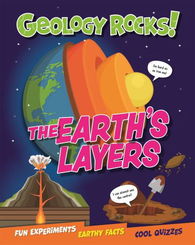 Cover for Izzi Howell · Geology Rocks!: The Earth's Layers - Geology Rocks! (Hardcover bog) (2023)