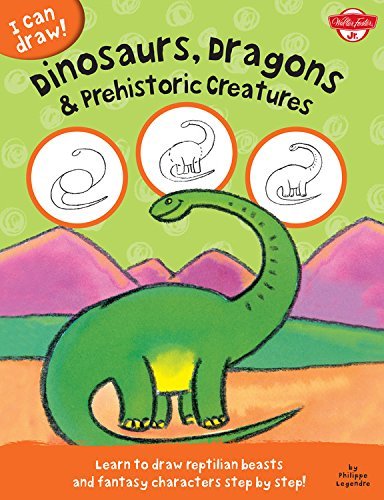 Cover for I Can Draw  Dinosaurs Dragons  Prehistoric Creatures (Buch) (2014)