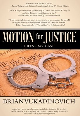 Cover for Brian Vukadinovich · Motion for Justice (Inbunden Bok) (2022)