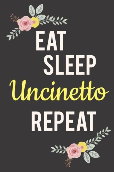 Cover for Dadamilla Design · Eat, Sleep, Uncinetto Repeat. (Paperback Book) (2019)