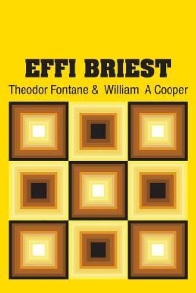 Cover for Theodor Fontane · Effi Briest (Paperback Book) (2018)