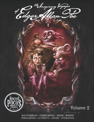 Cover for Hocus Pocus Comics · The Imaginary Voyages of Edgar Allan Poe (Paperback Book) (2020)