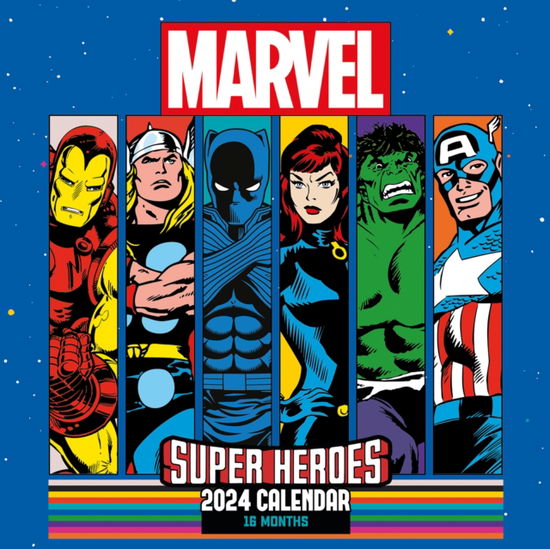 Avengers Marvel Calendar - Pyramid - Boeken - PYRAMID INTERNATIONAL - 9781804230428 - 10 november 2023