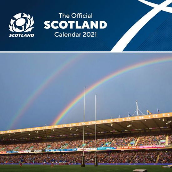 Cover for The Official Scottish Rugby Union Square Calendar 2022 (Calendar) (2021)