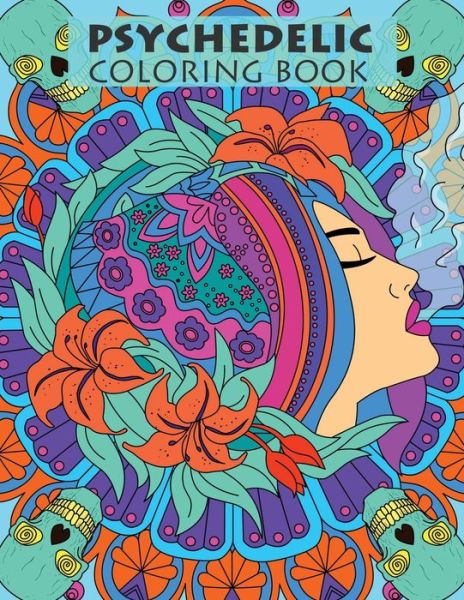 Cover for Tasha Tokes · Psychedelic Coloring Book For Adults (Paperback Book) (2021)