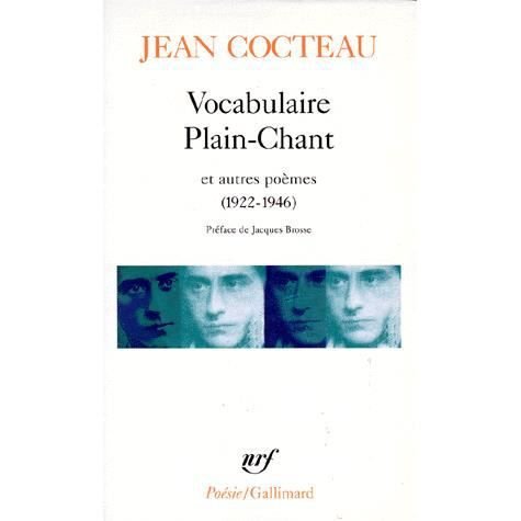 Cover for Jean Cocteau · Vocabul Plain Chant (Poesie / Gallimard) (Paperback Bog) (1983)