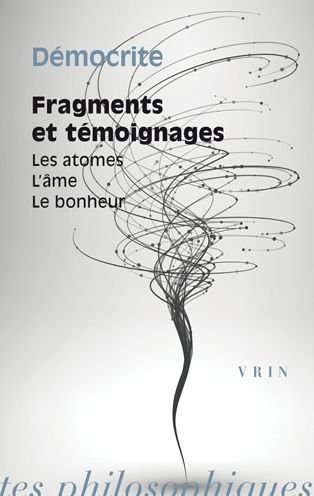 Cover for Democrite · Fragments Et Temoignages (Paperback Book) (2020)