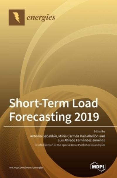 Cover for Antonio Gabaldón · Short-Term Load Forecasting 2019 (Hardcover Book) (2021)