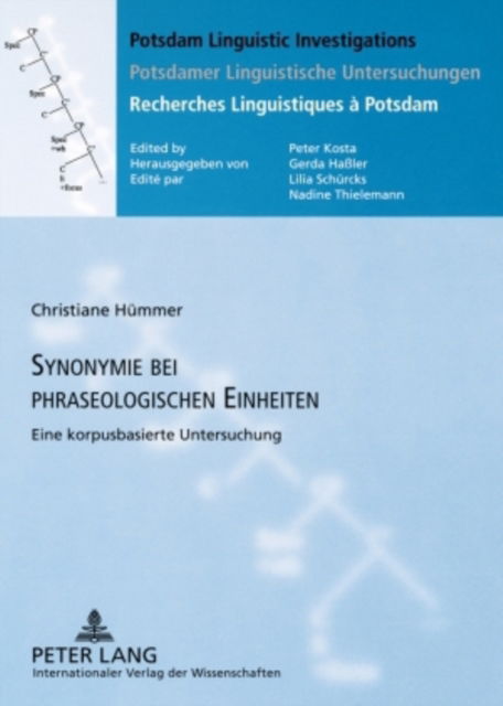 Cover for Hummer Christiane Hummer · Synonymie bei phraseologischen Einheiten: Eine korpusbasierte Untersuchung (Paperback Book) (2008)