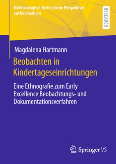 Cover for Magdalena Hartmann · Beobachten in Kindertageseinrichtungen (Book) (2024)