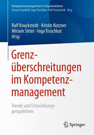 Cover for Grenzueberschreitungen im Kompetenzmanagement (Book) (2019)